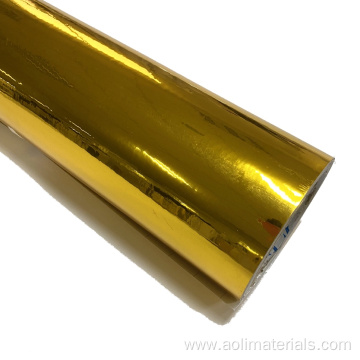 Metalized gold pet for Laminating and Printing